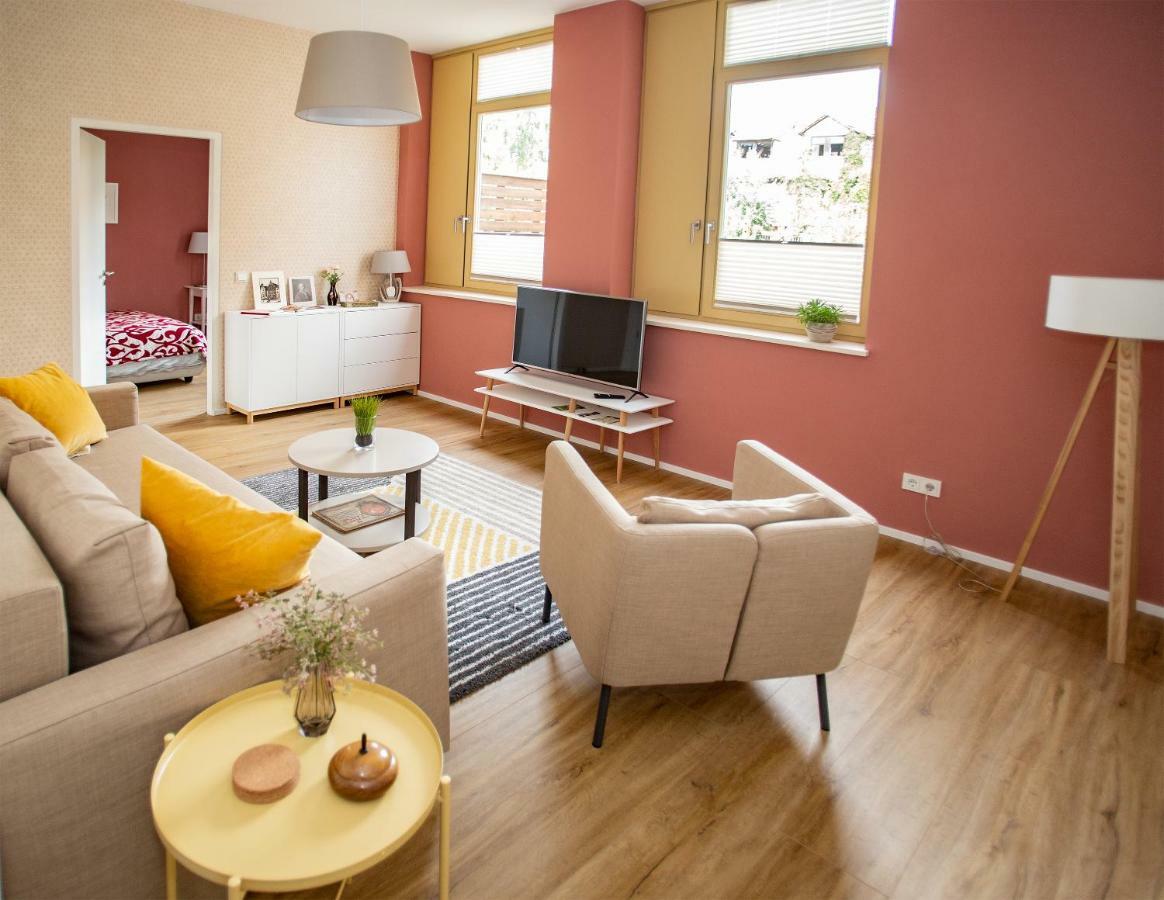 Eckhof Domizil - Grosszuegige Ferienwohnung Mit Kleinem Garten In Der Altstadt Von Gotha Zewnętrze zdjęcie