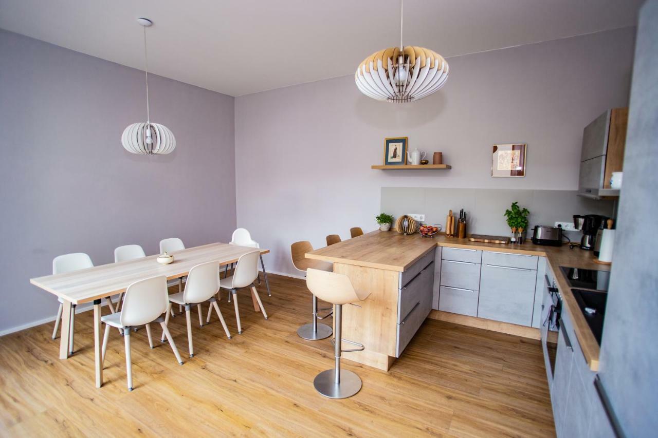 Eckhof Domizil - Grosszuegige Ferienwohnung Mit Kleinem Garten In Der Altstadt Von Gotha Zewnętrze zdjęcie