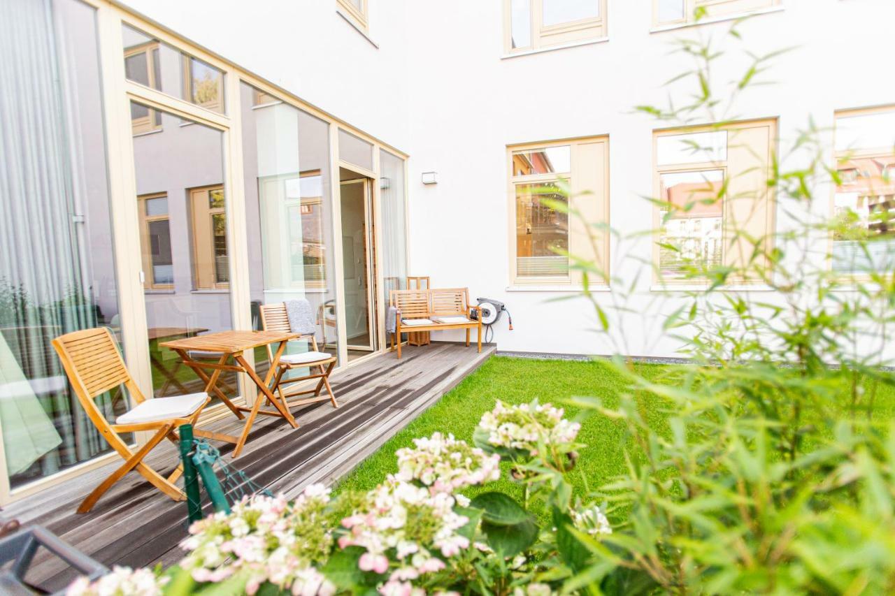 Eckhof Domizil - Grosszuegige Ferienwohnung Mit Kleinem Garten In Der Altstadt Von Gotha Zewnętrze zdjęcie